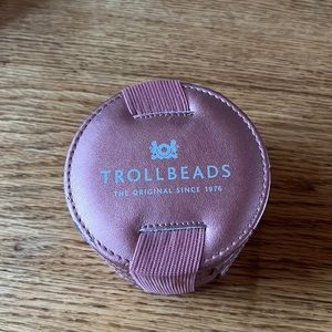 Troll beads travel jewelry case